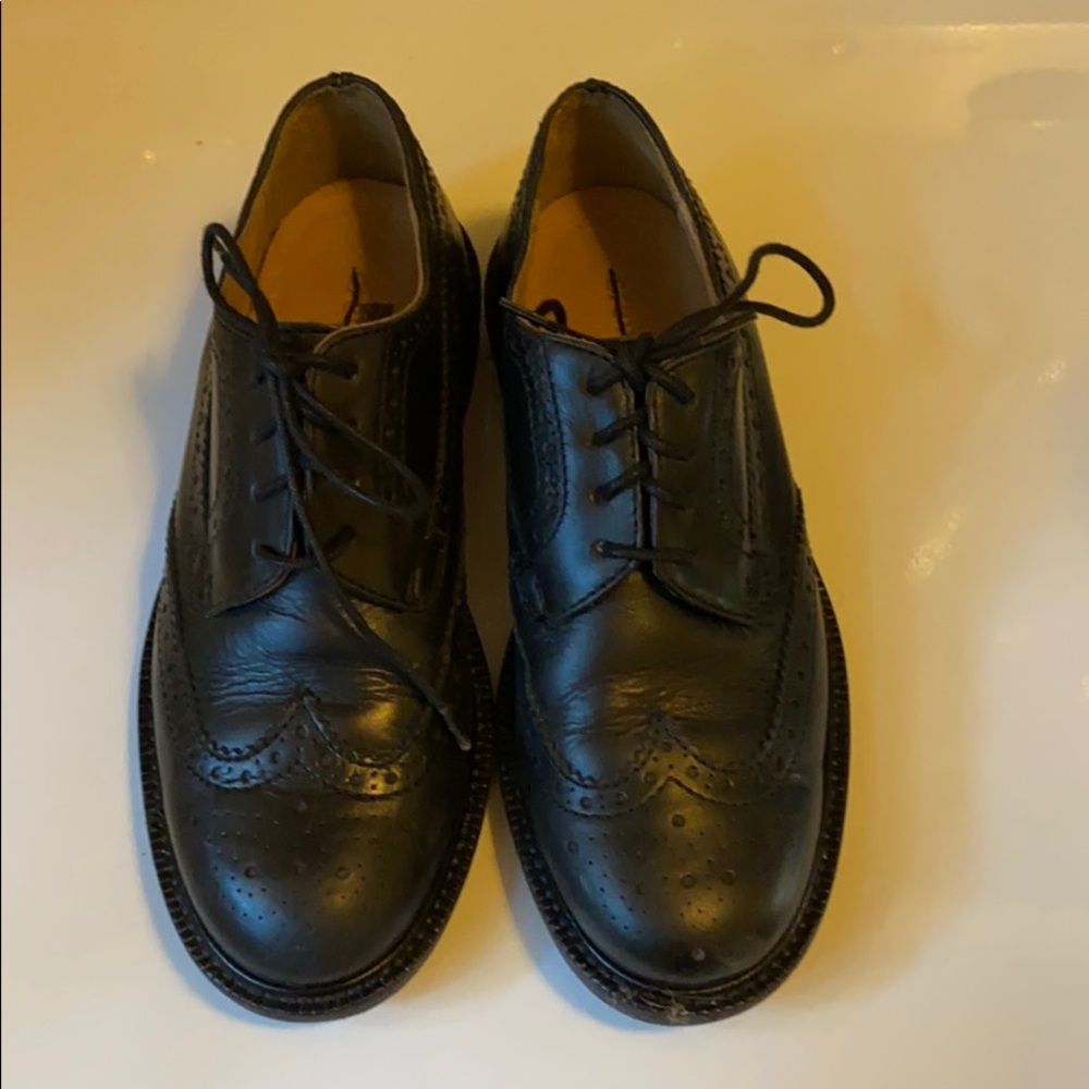 Crewcuts Boys Black dress shoes